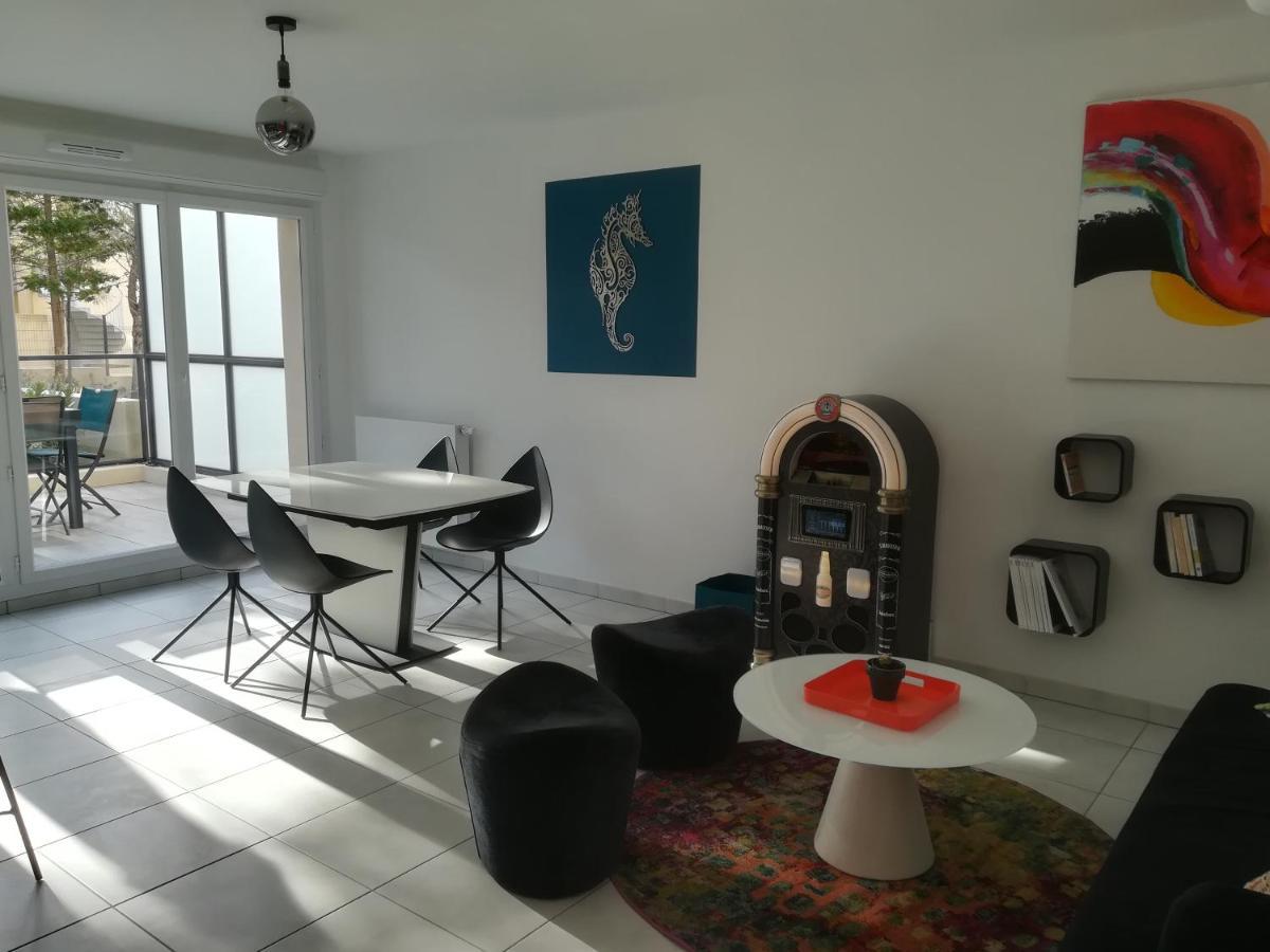 Bel Appartement Avec Terrasse - Plage De Carro A Pied Martigues Exteriér fotografie